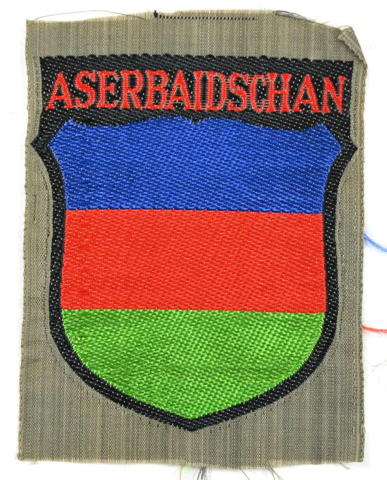 German WH 'Aserbaidschan' Volunteer Sleeve Shield