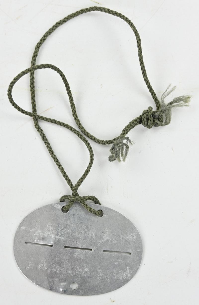 German WH Dog-Tag 'Korps-Kdo XVI A.K.'
