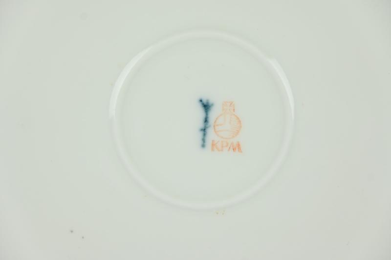 German WH Panzer Regiment 6 Porcelain Remembrance Plate