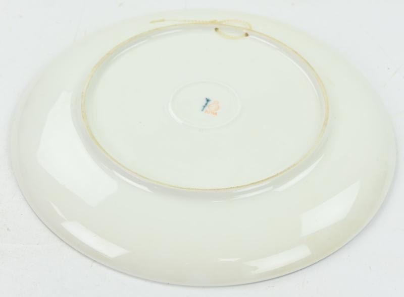 German WH Panzer Regiment 6 Porcelain Remembrance Plate