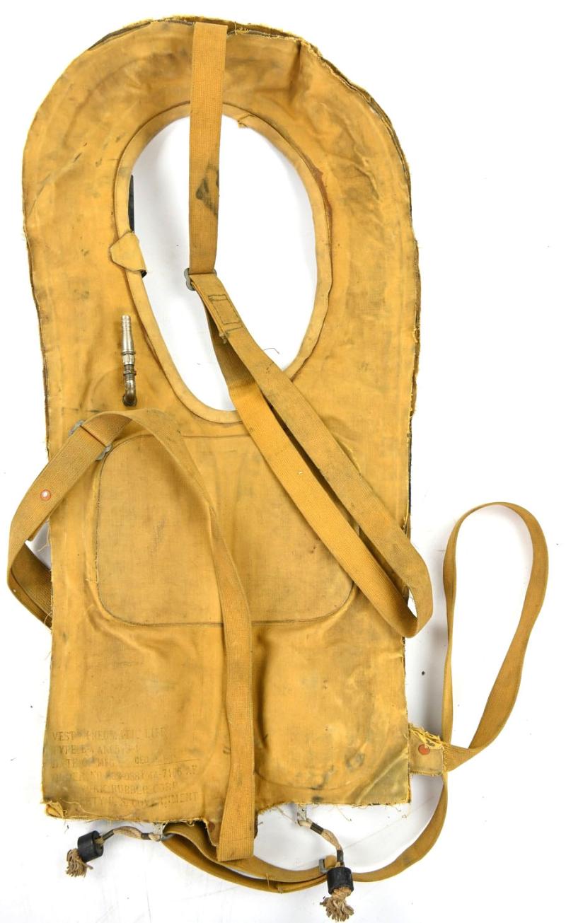 USAAF WW2 Paratrooper Mea West Vest B-4