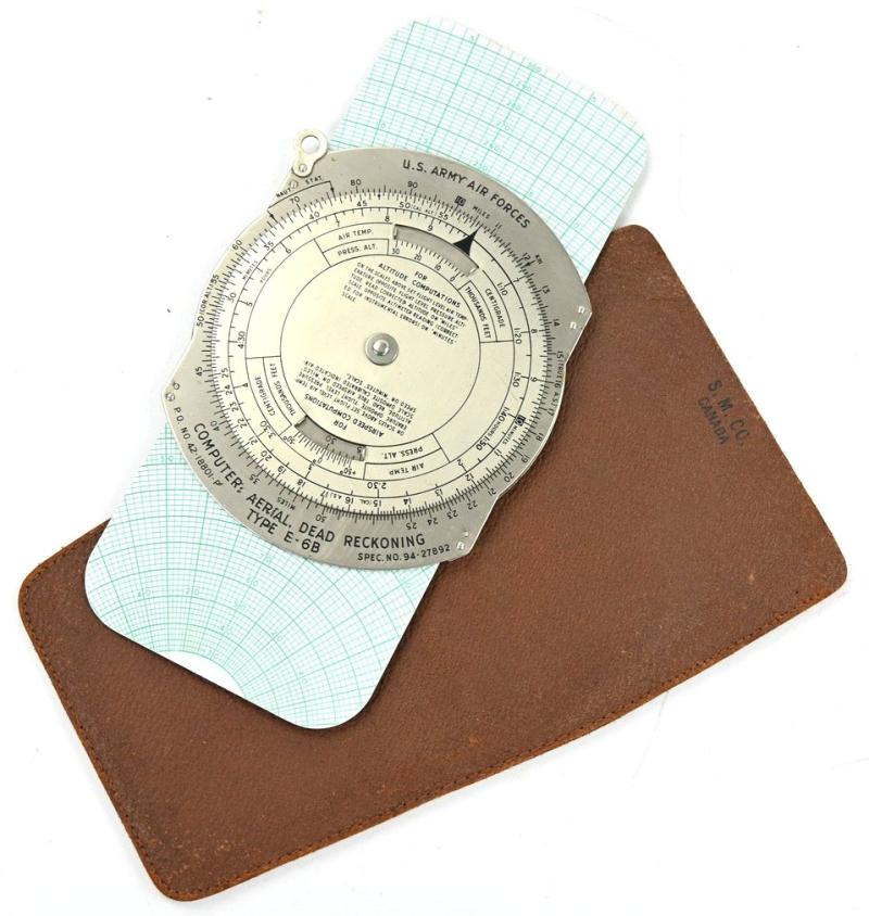 USAAF WW2 Dead reckoning computer type E-6B