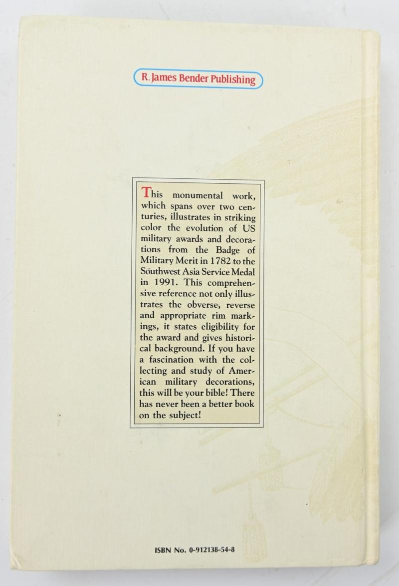 Collector's Book:The call of duty: military awards and decorations of the United States of America