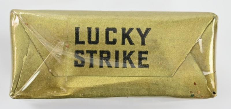 US WW2 Package of Lucky Strike Cigarets