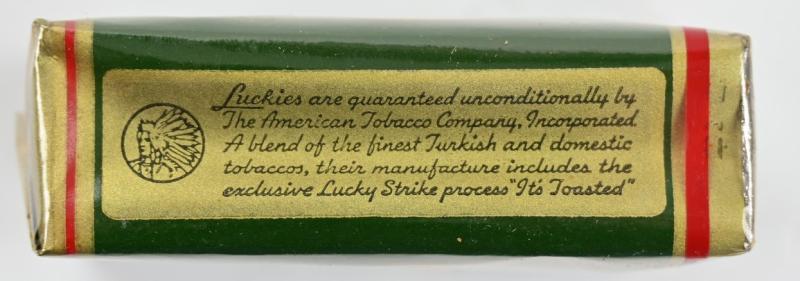 US WW2 Package of Lucky Strike Cigarets