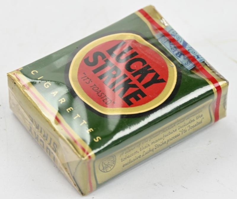 US WW2 Package of Lucky Strike Cigarets