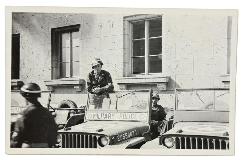 US WW2 3rd Army Military Police Picture