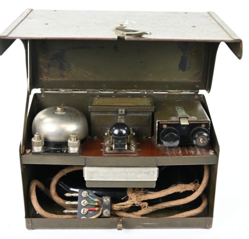 British WW2 Telephone Set MKV type D