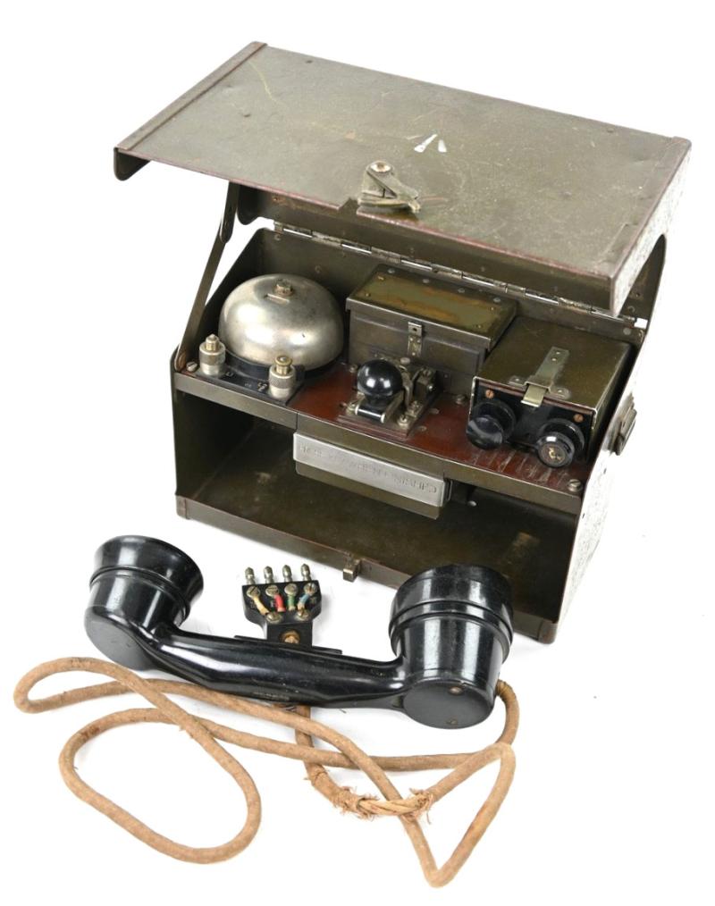 British WW2 Telephone Set MKV type D