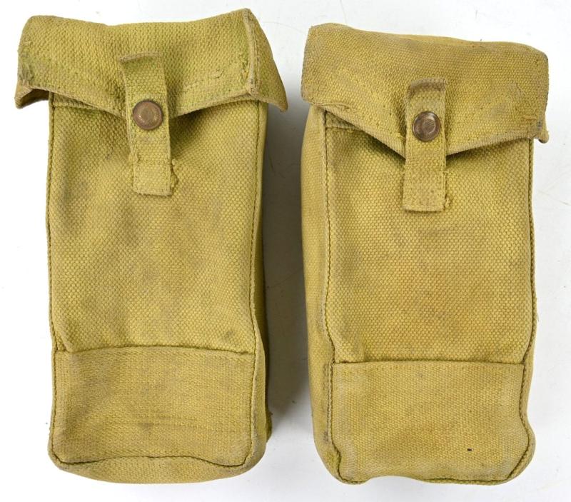 British WW2 Brengun Pouch Set