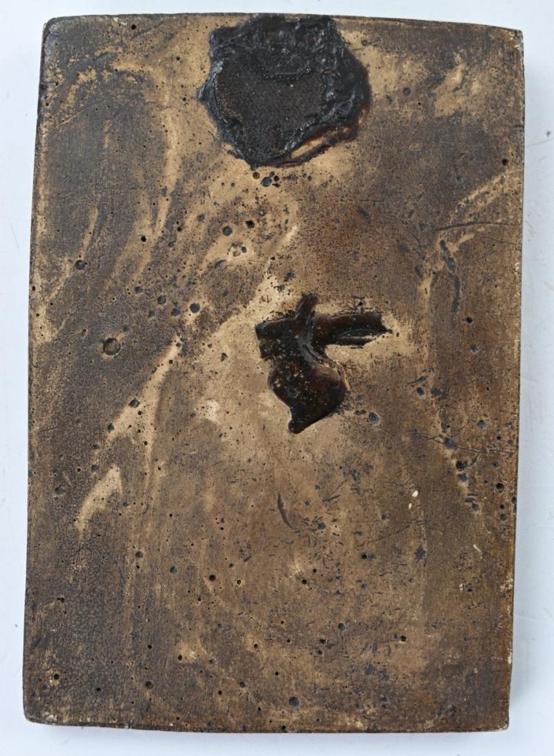 German Third Reich Era Adolf Hitler Plaque