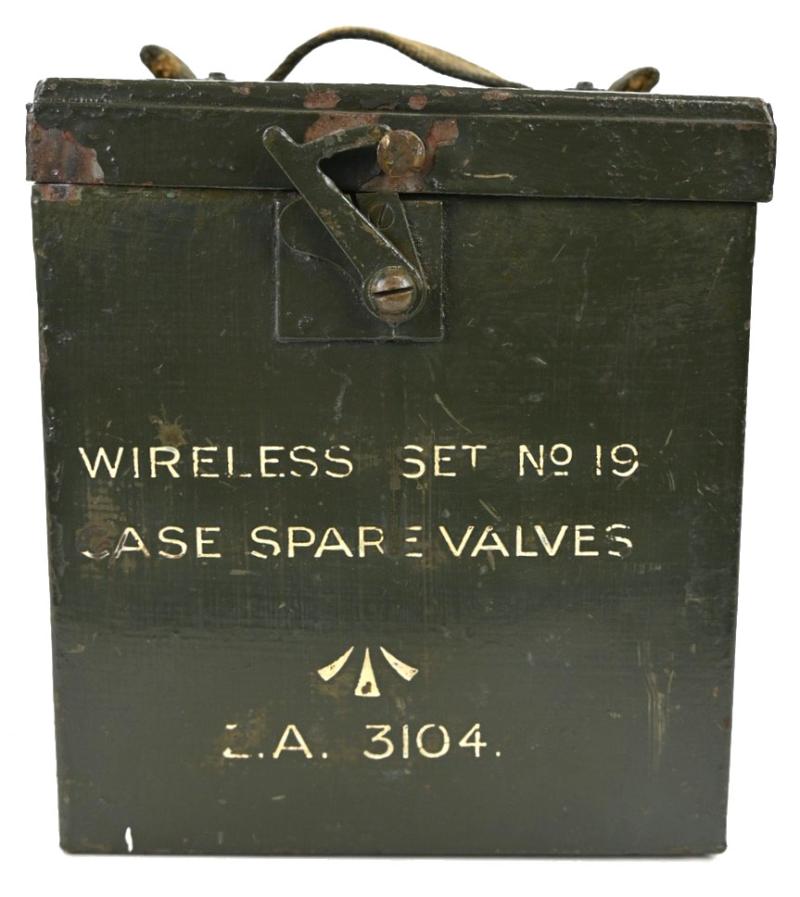 British WW2 Wireless Set No.19 Spare Valves Kit