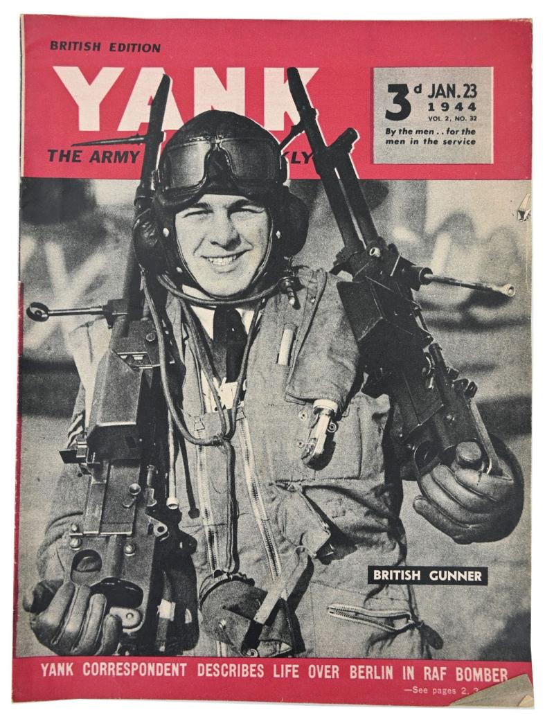 US WW2 Yank Magazine January 23rd, 1944 British Edition