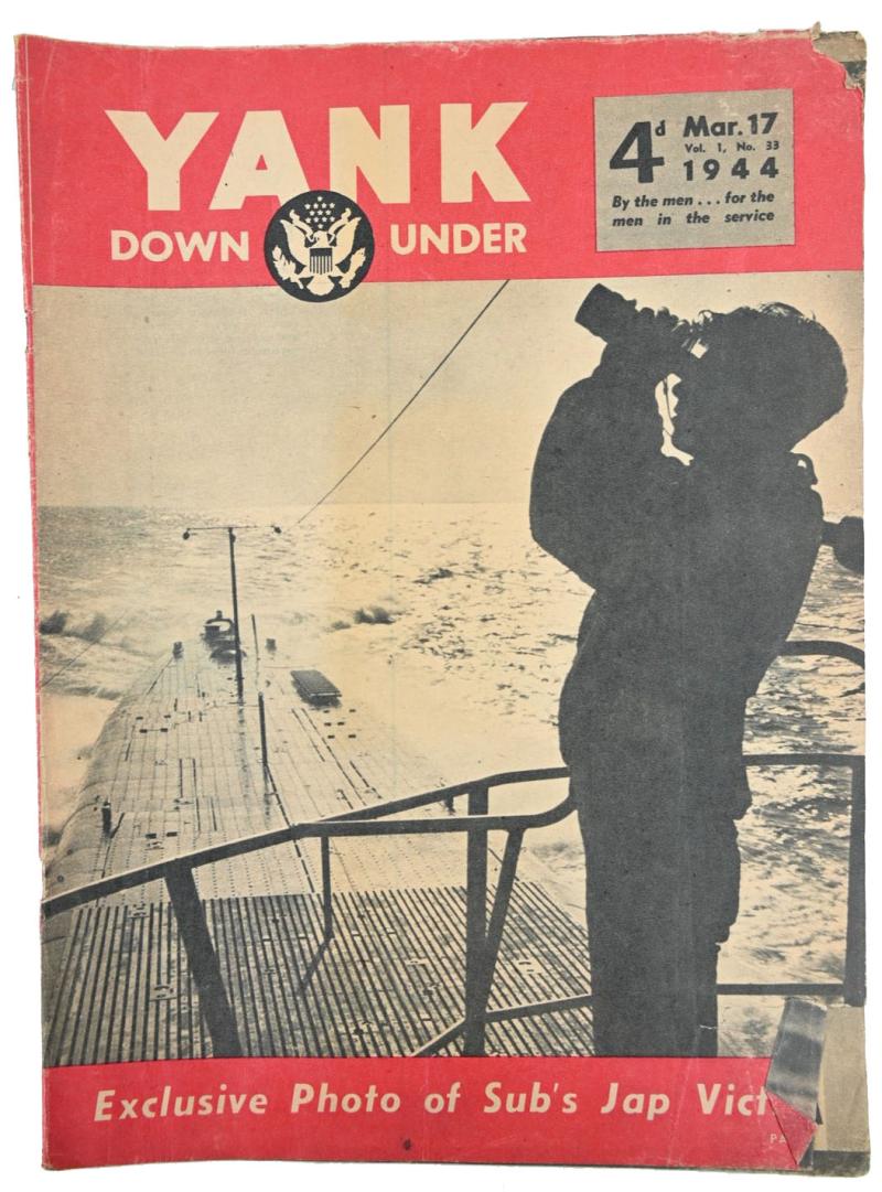 US WW2 Yank Magazine March 17th, 1944 Down Under