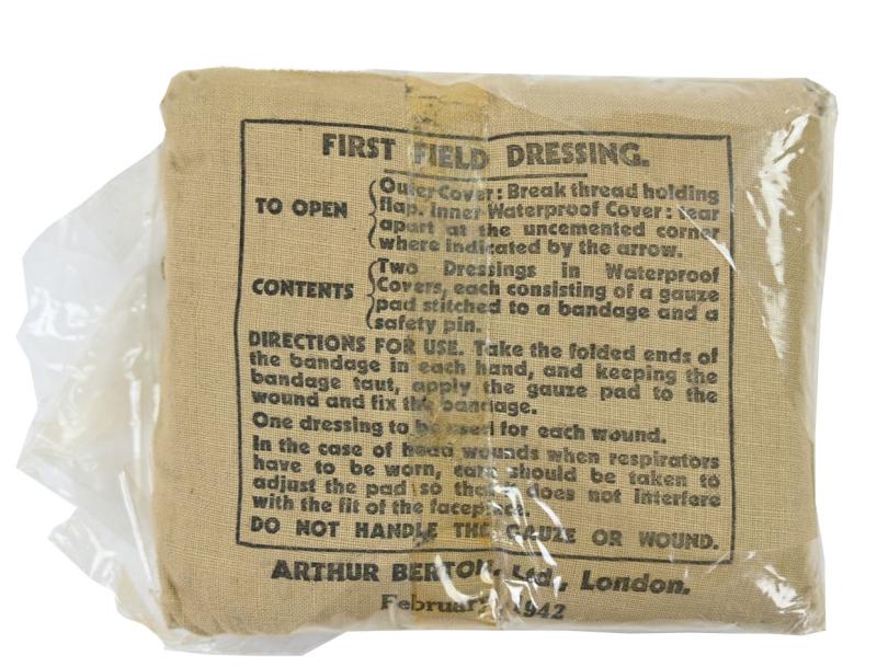 British WW2 First Field Dressing 1942