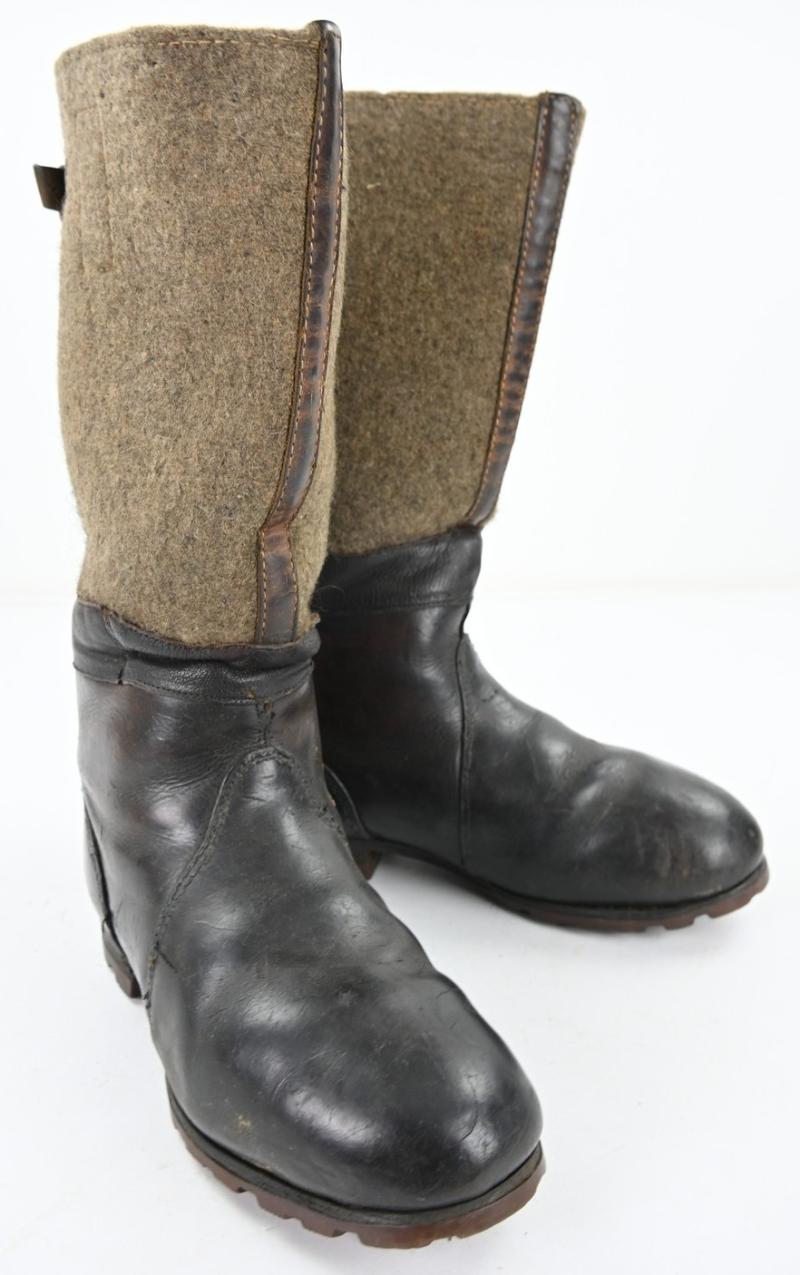 German WH/LW Winter Felt Boots