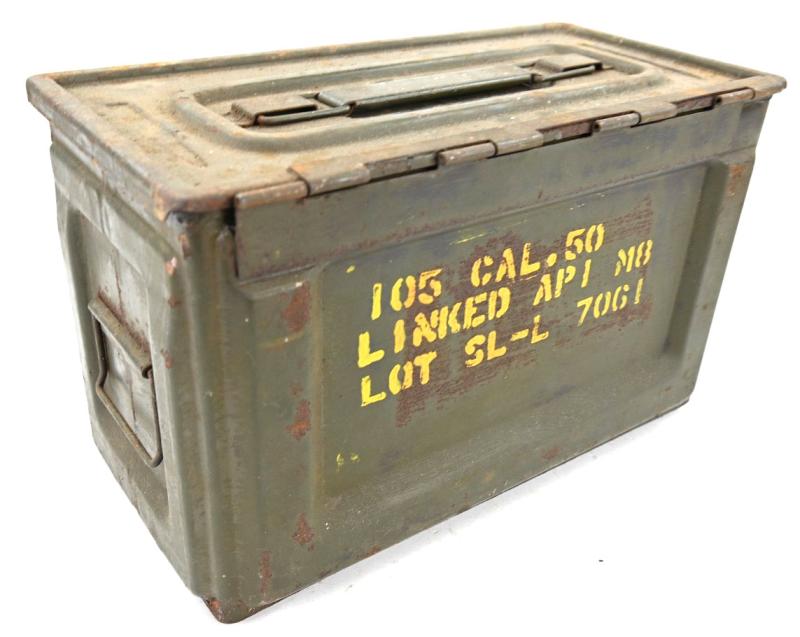 US WW2 .50 Caliber M2 Ammunition Box.