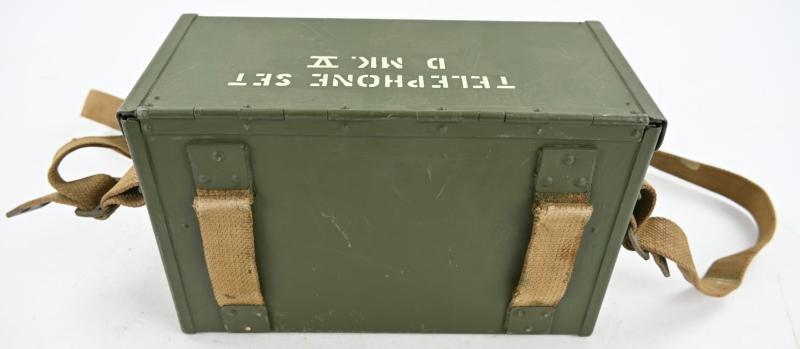 British WW2 MKV Field Telephone Set D