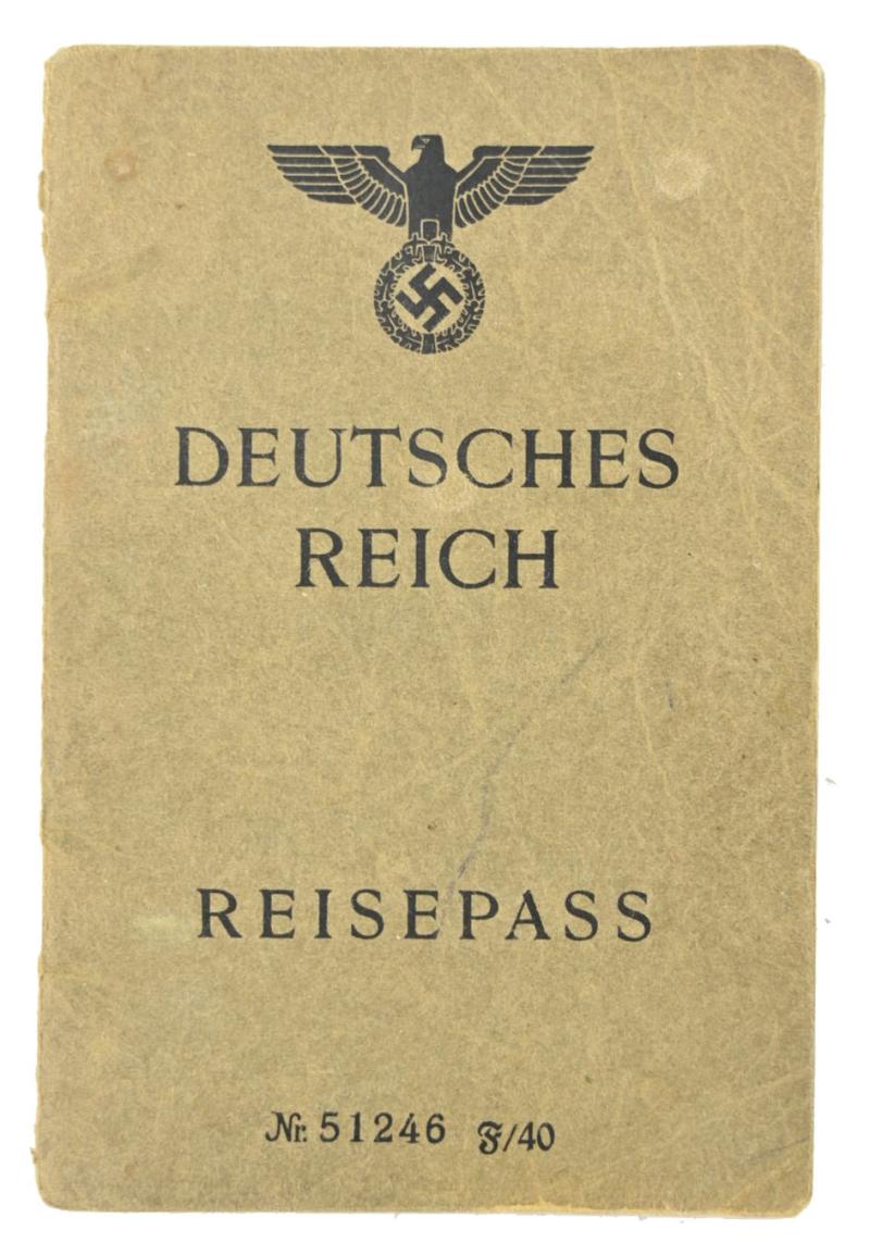 German Third Reich Travelpass