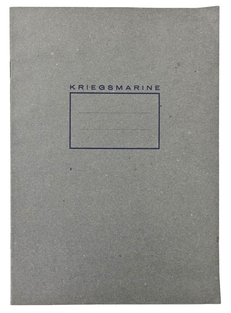 German KM Plane Work Booklet