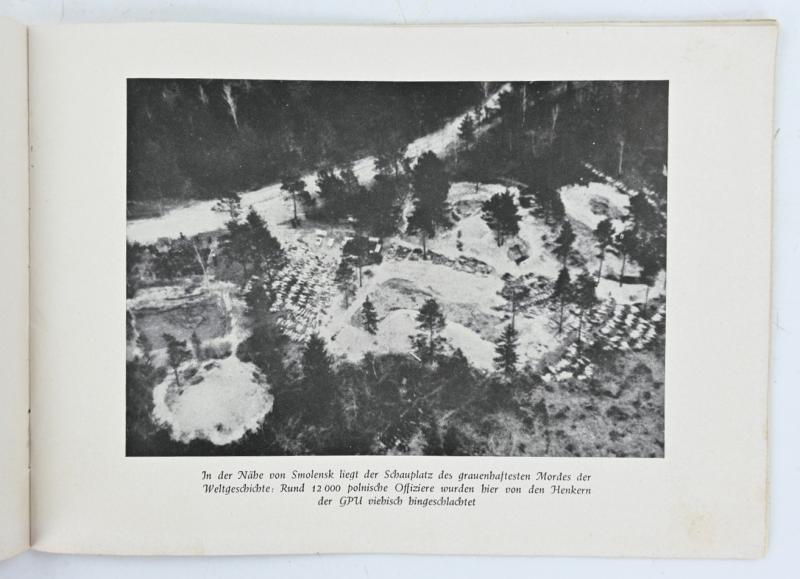 German Third Reich Propaganda booklet 'Katyn'