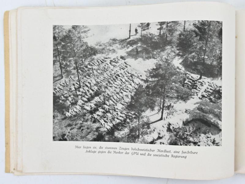 German Third Reich Propaganda booklet 'Katyn'