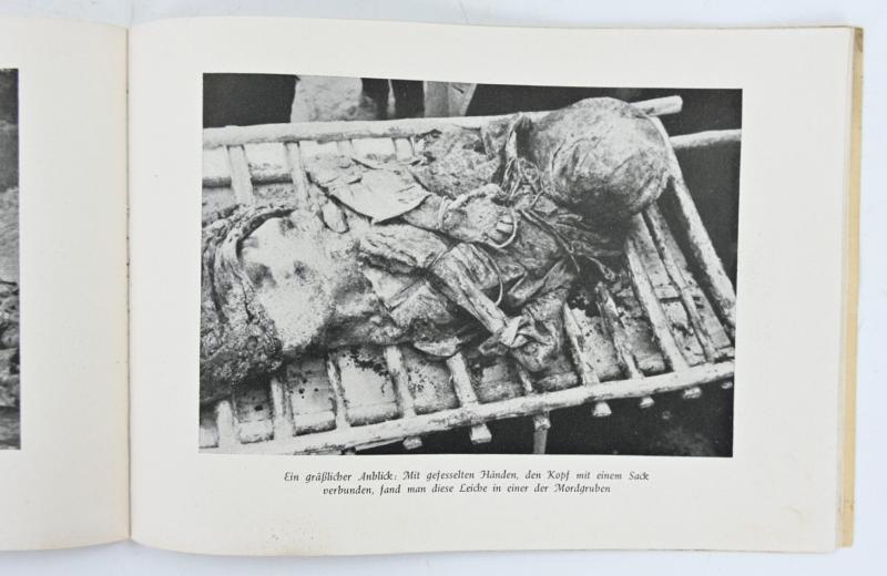 German Third Reich Propaganda booklet 'Katyn'