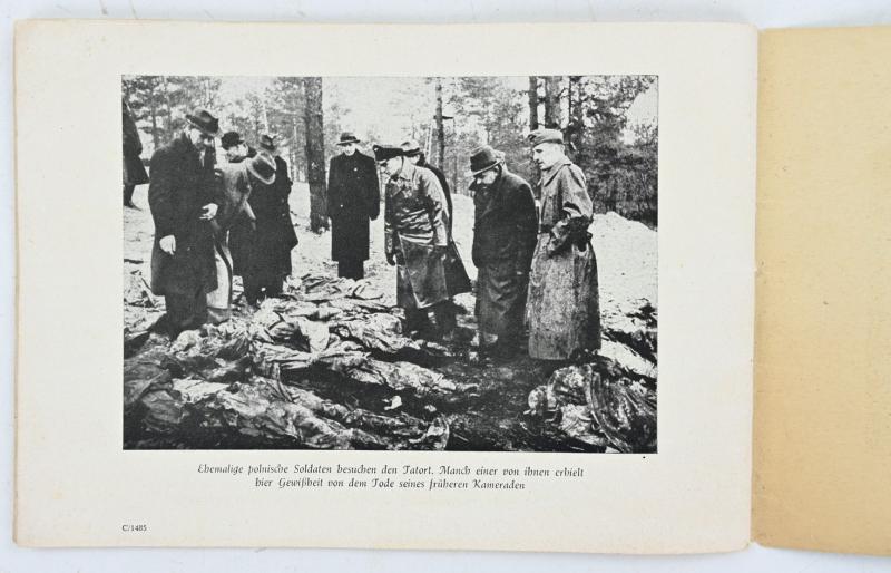 German Third Reich Propaganda booklet 'Katyn'