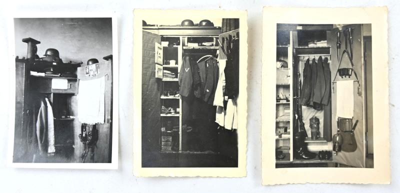 German WH Pictures of Barracks Cabinets