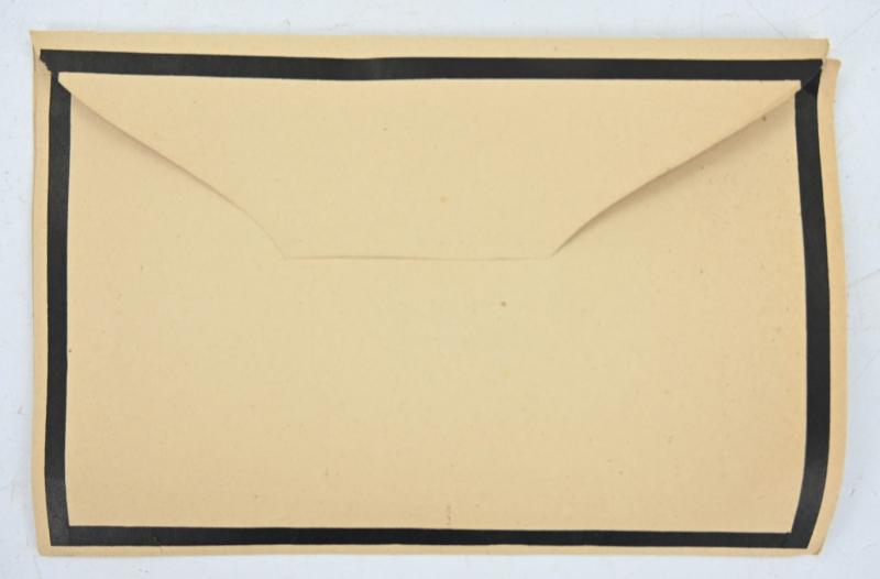 German WH Sanitäter Deathcard and Letter Priest 'Franz Lehde'