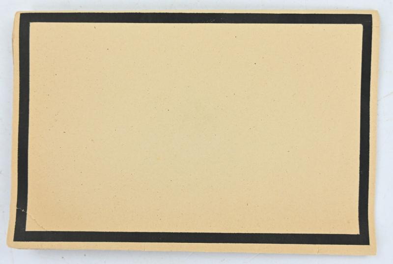 German WH Sanitäter Deathcard and Letter Priest 'Franz Lehde'