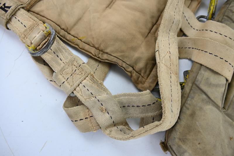 USAAF WW2 Switlik Seat Type Parachute Harness with Seat Cushion
