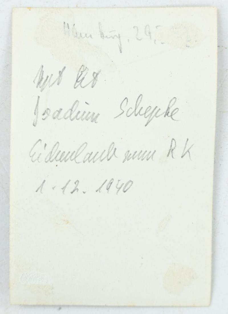 German KM Picture Set of Joachim Schepke U-100