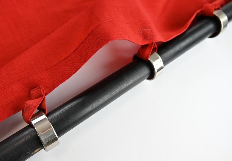 German Third Reich DAF Parade Flag complete with Pole and Poletop