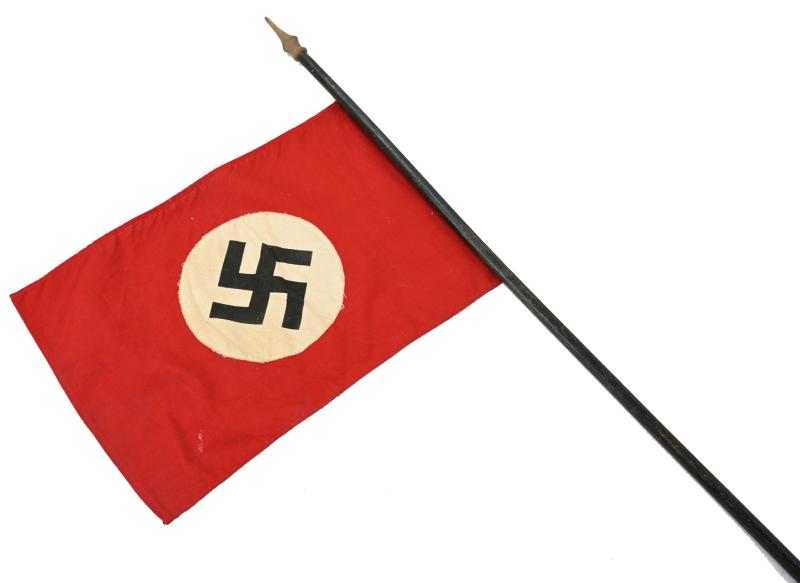 German Third Reich Flag with Pole