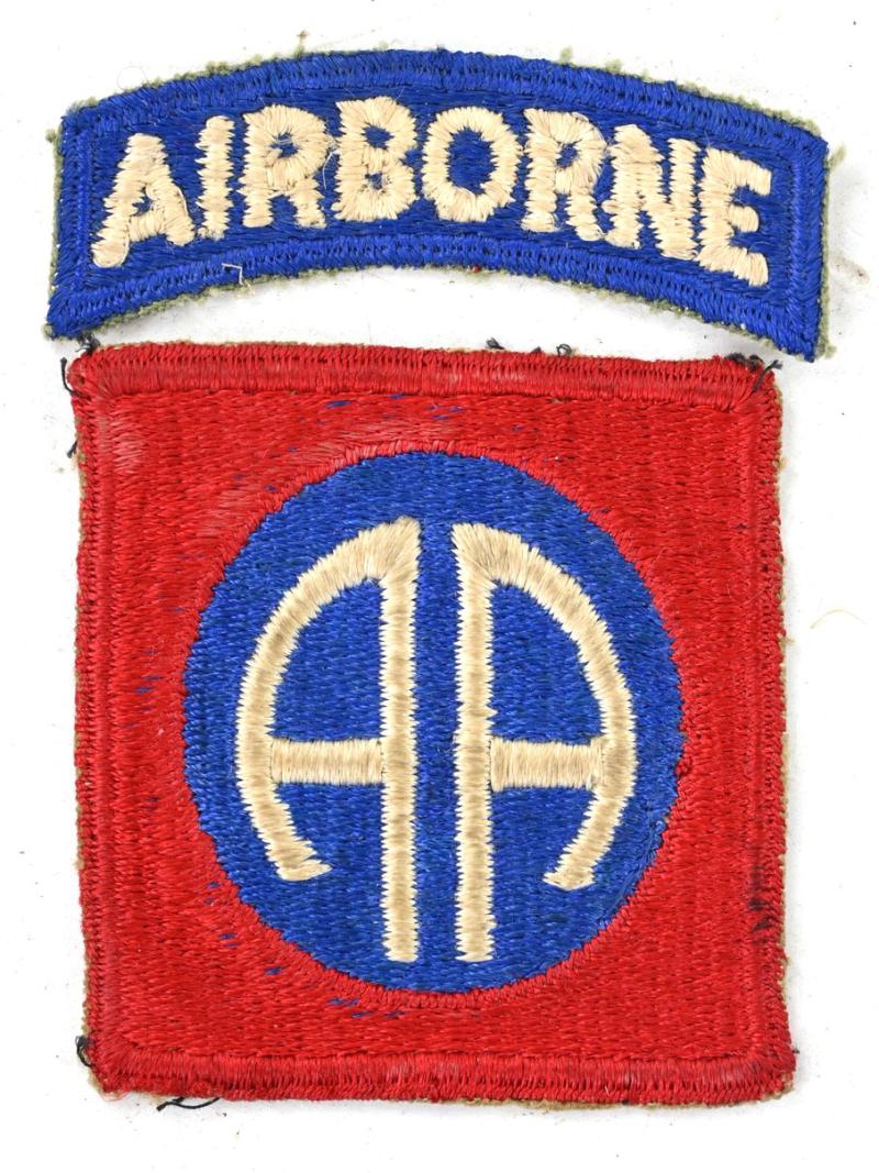 US WW2 82nd Airborne Division SSI