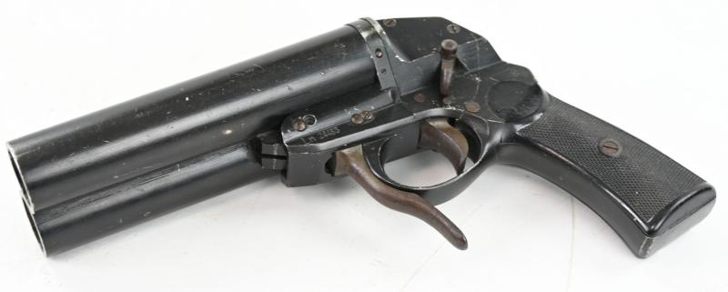 German LW Double Barrel Pilot Flare Gun Type L