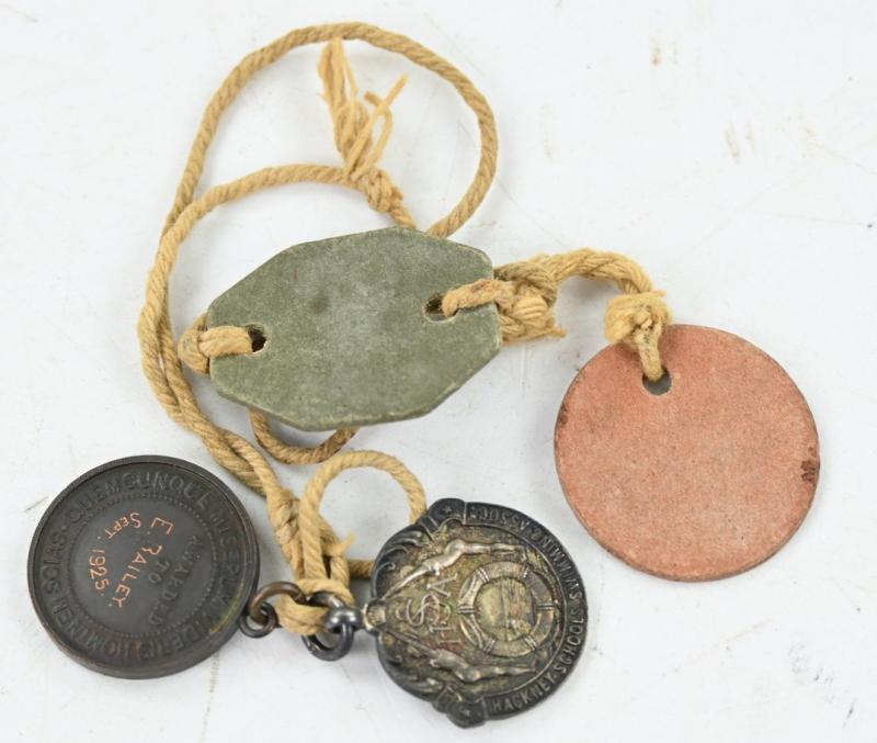 British WW2 Dog-Tag Set E. Bailey (RAMC)
