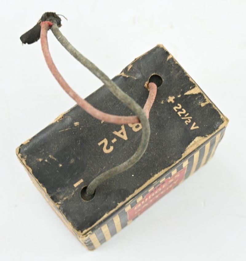 US WW2 Signal Corps Battery B High Voltage