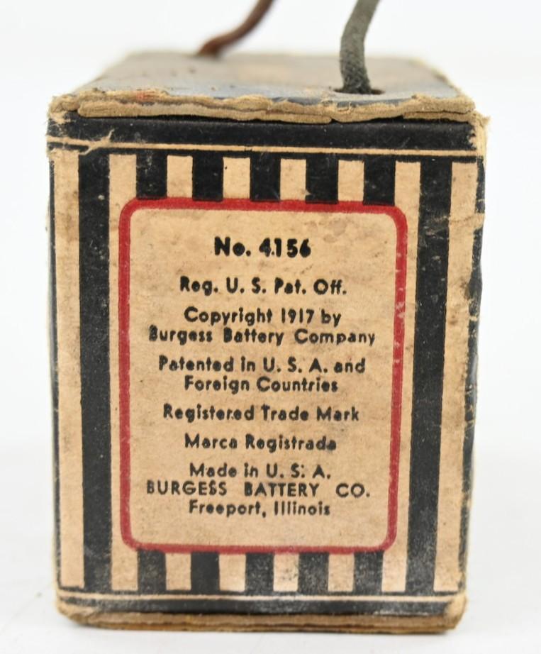 US WW2 Signal Corps Battery B High Voltage