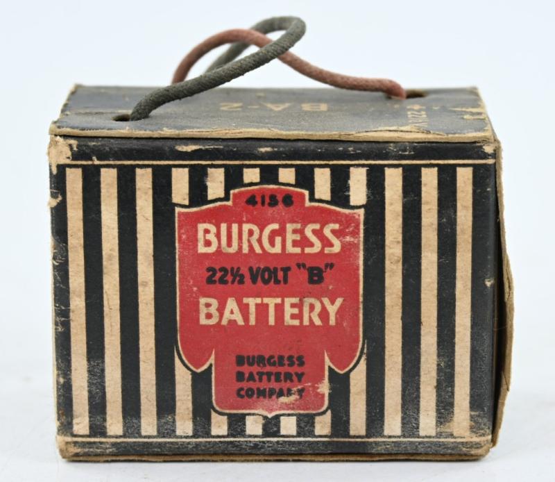 US WW2 Signal Corps Battery B High Voltage