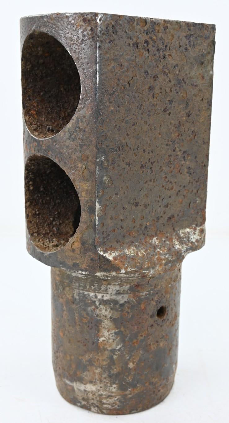 British WW2 Ordnance 25 Pounder Artillery Canon Muzzle Brake