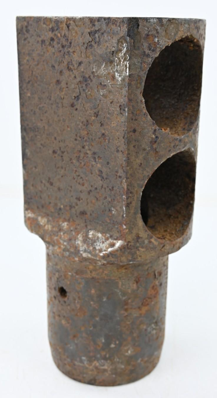 British WW2 Ordnance 25 Pounder Artillery Canon Muzzle Brake