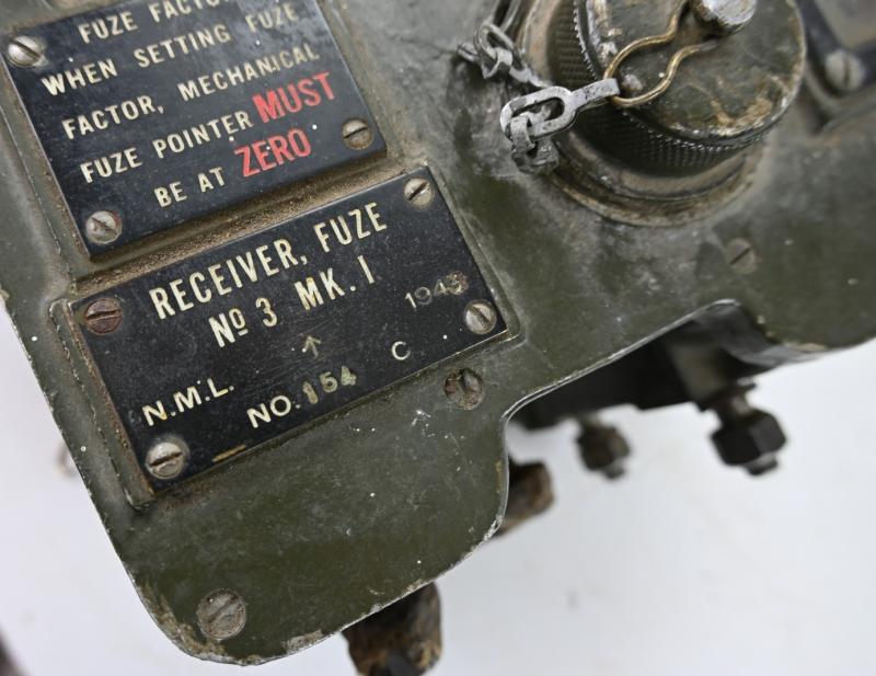 British WW2 Fuze Receiver MK1 No. 3