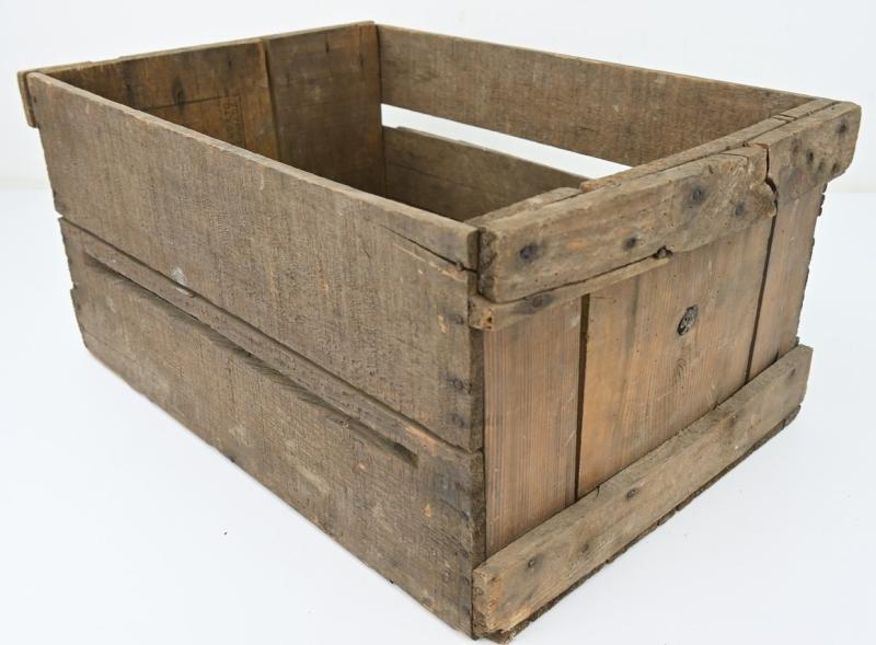 British WW2 Welfare Biscuit Crate