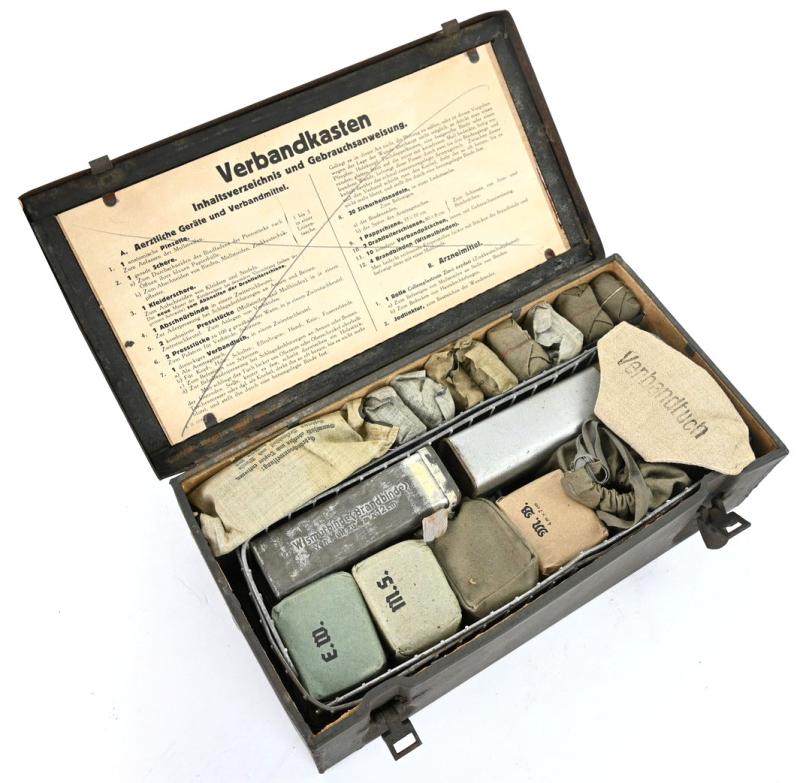 German WH First Aid Vehicle Kit