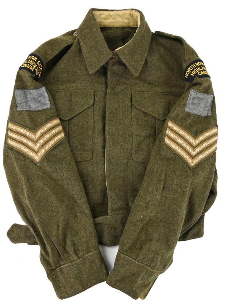 Canadian WW2 North Nova Scotia Highlanders Battledress