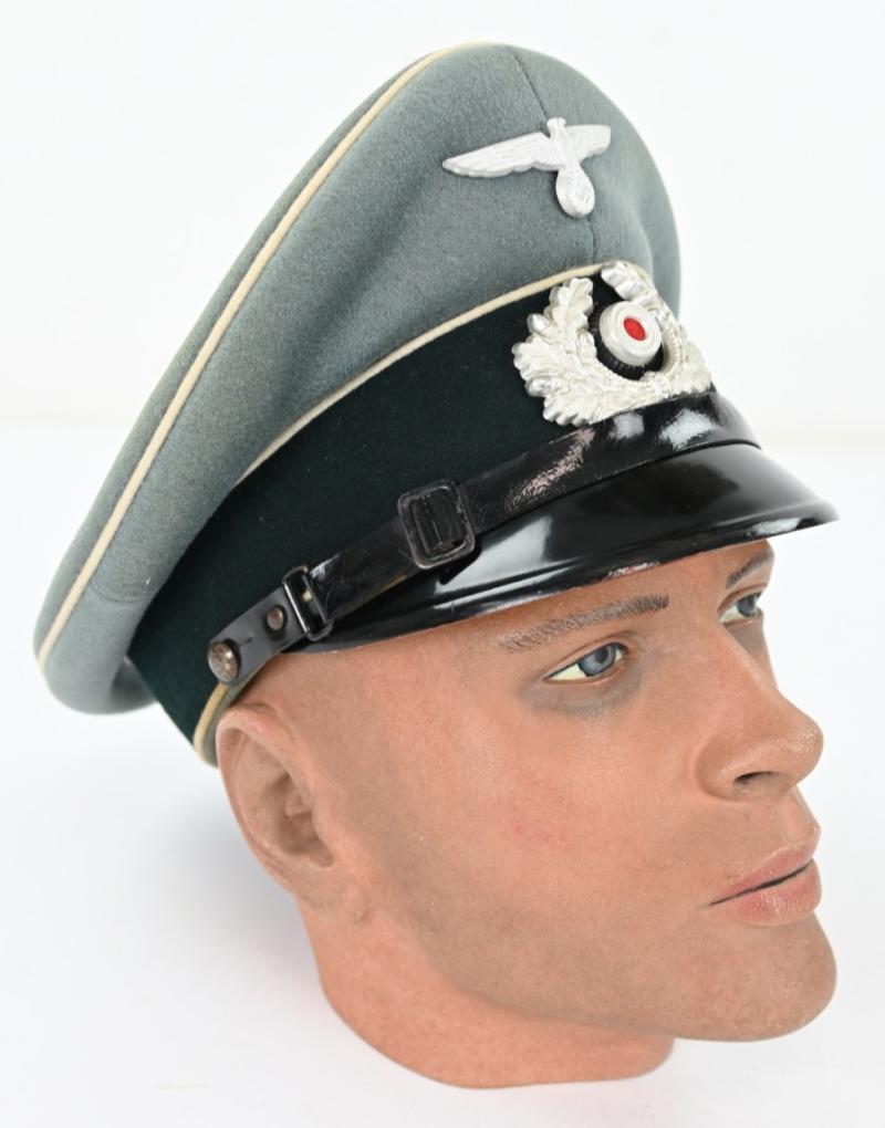 German WH NCO Infantry Visor Cap