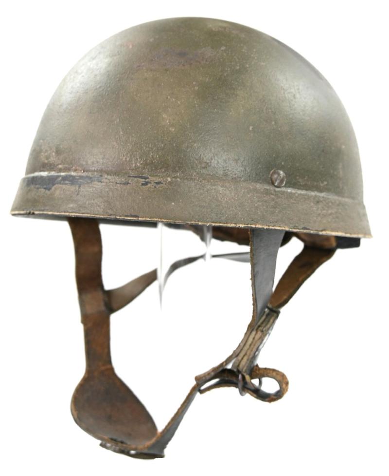 British WW2 Fibre Rim Paratrooper Combat Helmet BMB 1942