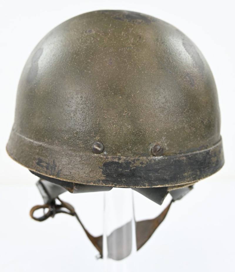 British WW2 Fibre Rim Paratrooper Combat Helmet BMB 1942